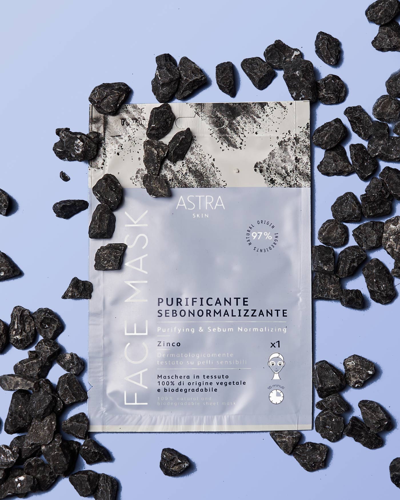 FACE MASK - PURIFICANTE SEBONORMALIZZANTE - Default Title - Astra Make-Up