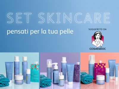 Tre set Astra Skin per tre tipi di pelle - Astra Make-Up