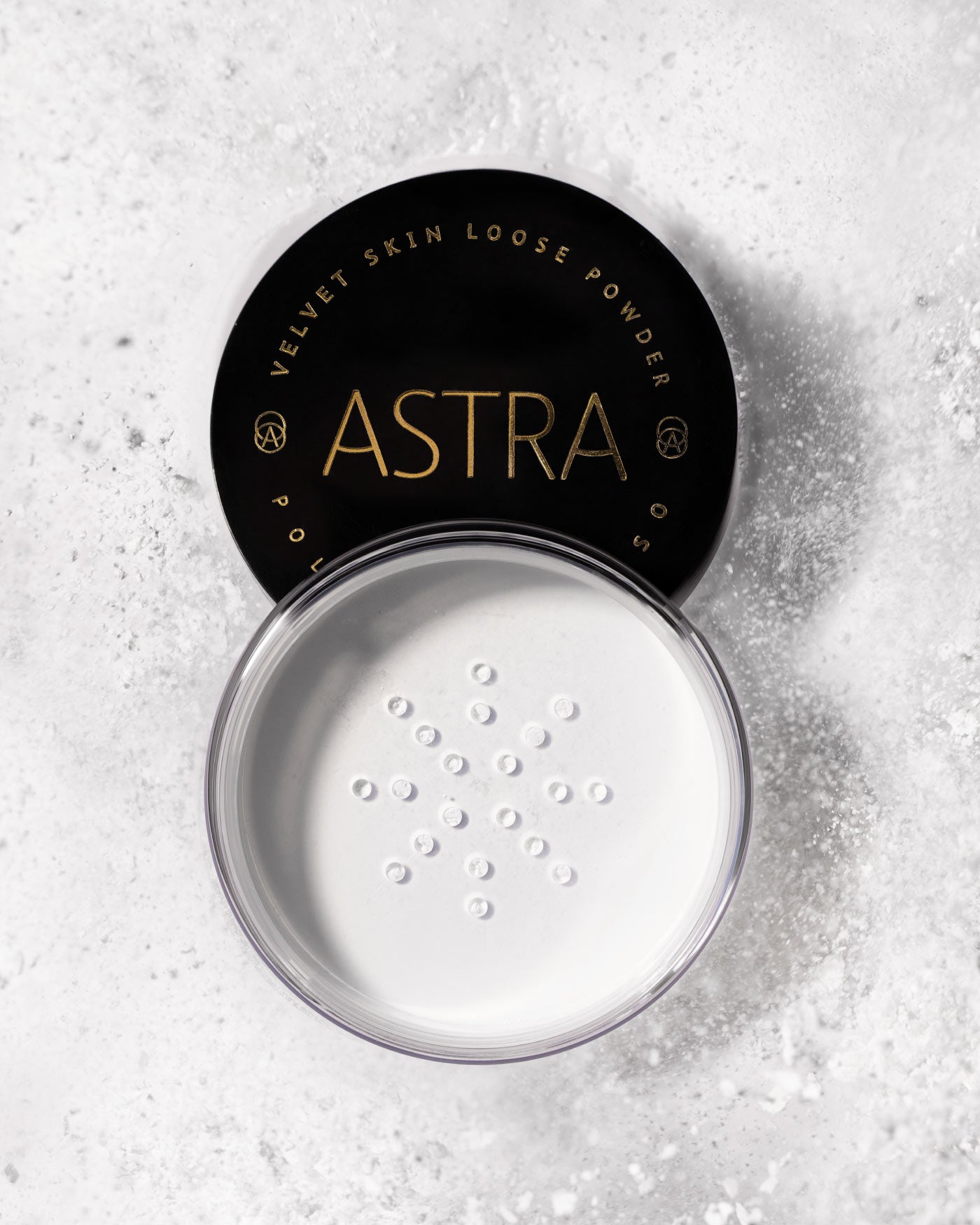 VELVET SKIN LOOSE POWDER RICE - 01 - Ghost - Astra Make-Up