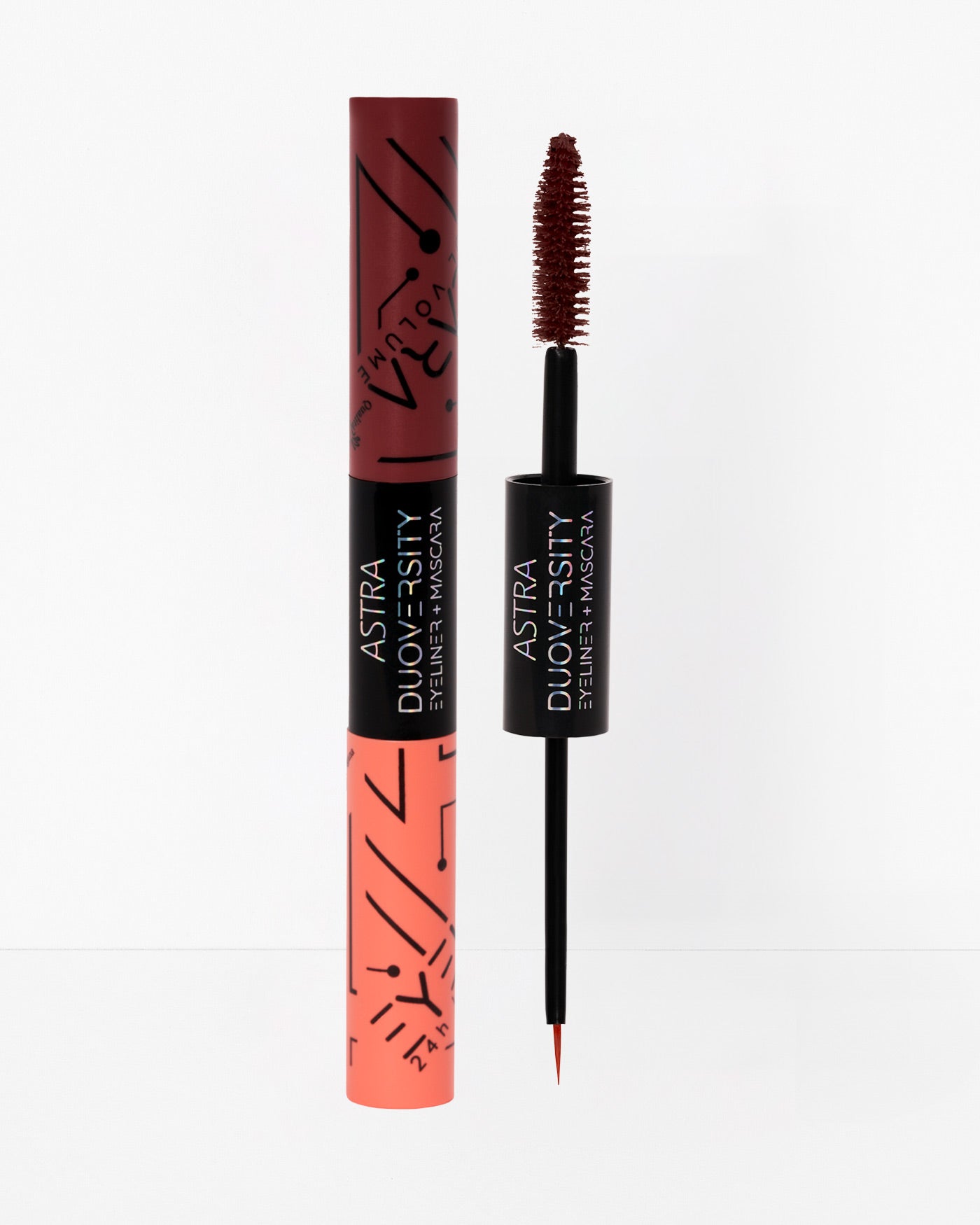 DUOVERSITY MASCARA + EYELINER - 04 - Cloned Heart - Astra Make-Up