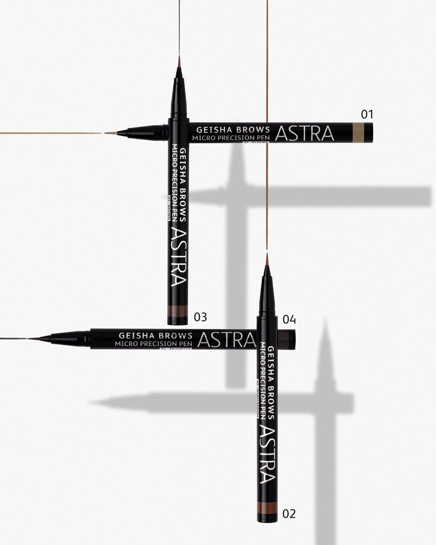 GEISHA BROWS MICRO PRECISION PEN - Eyes - Astra Make-Up