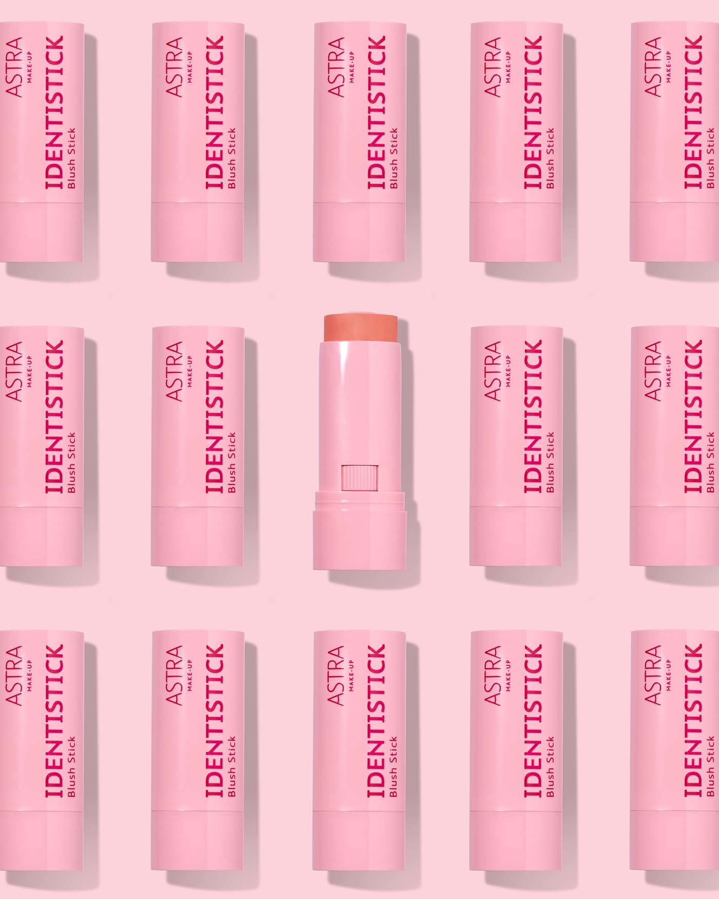 IDENTISTICK BLUSH STICK - 01  - Peach Persona - Astra Make-Up