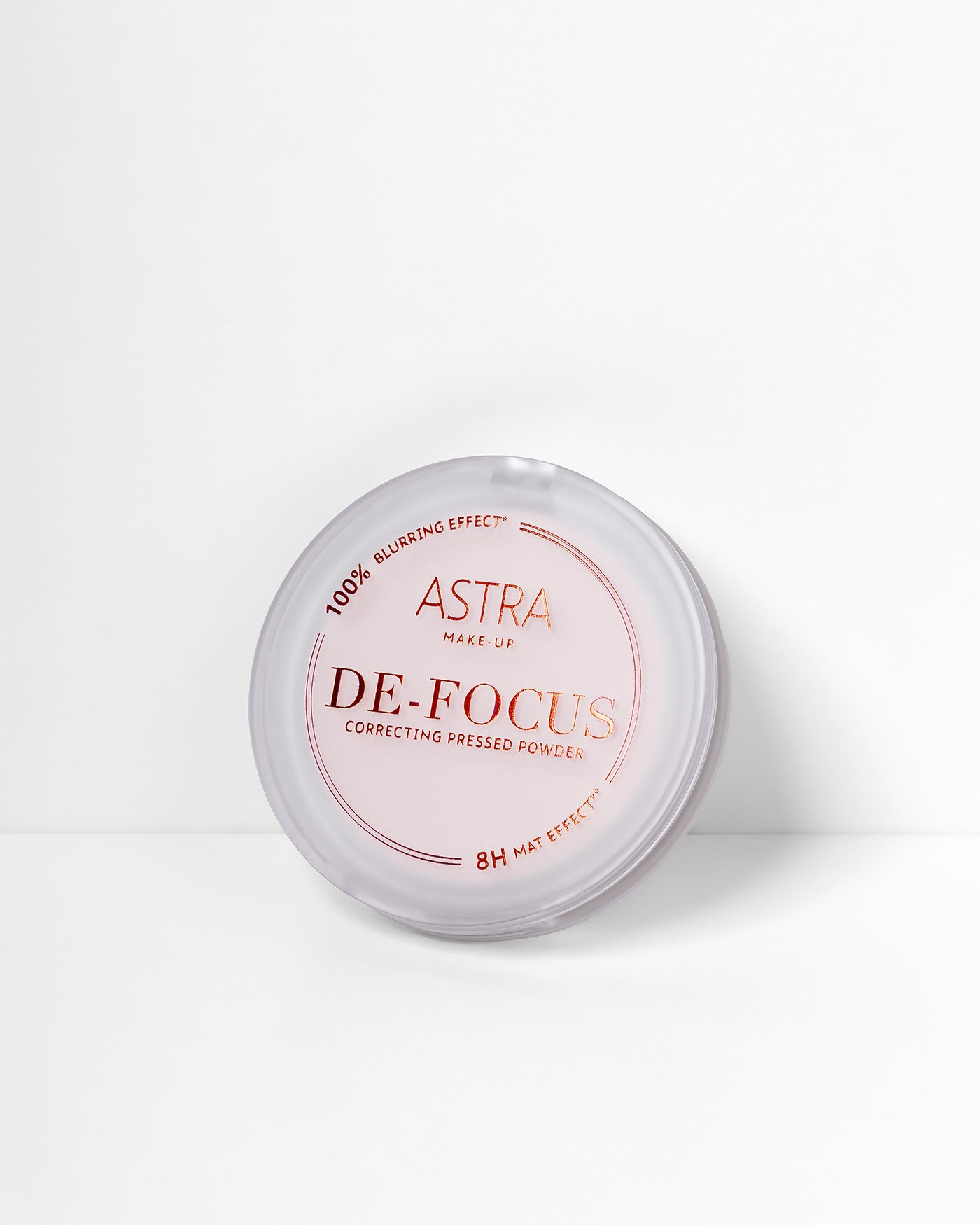 DE-FOCUS SMOOTHING PRESSED POWDER - 02 - Pink Frame - Astra Make-Up