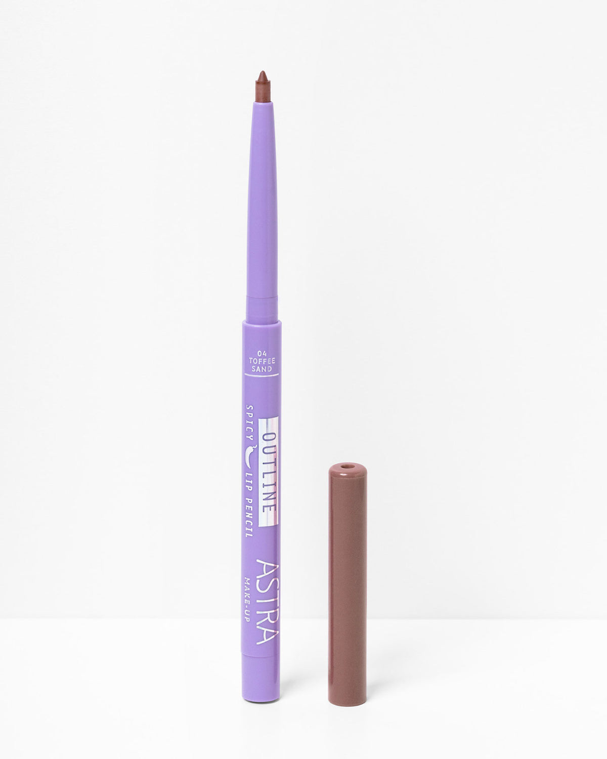 OUTLINE SPICY LIP PENCIL - 04 - Toffee Sand - Astra Make-Up