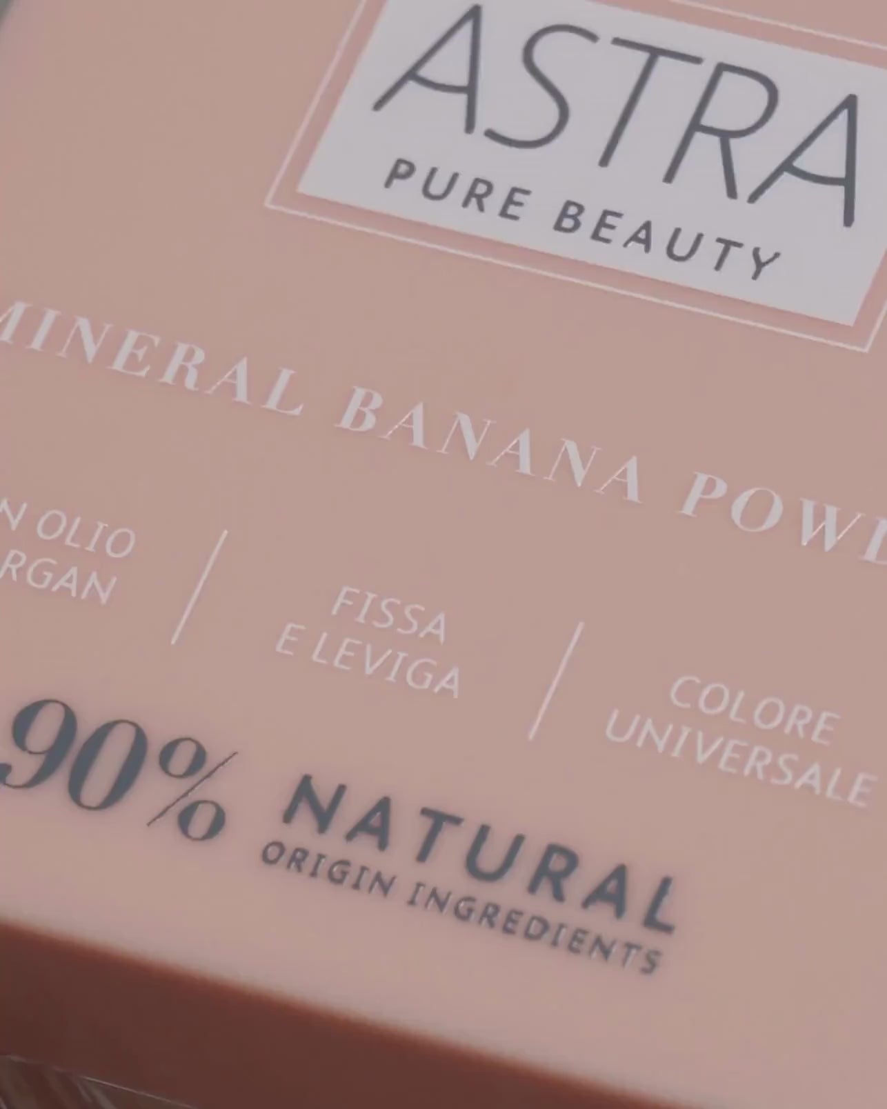 PURE BEAUTY MINERAL BANANA POWDER - All Products - Astra Make-Up