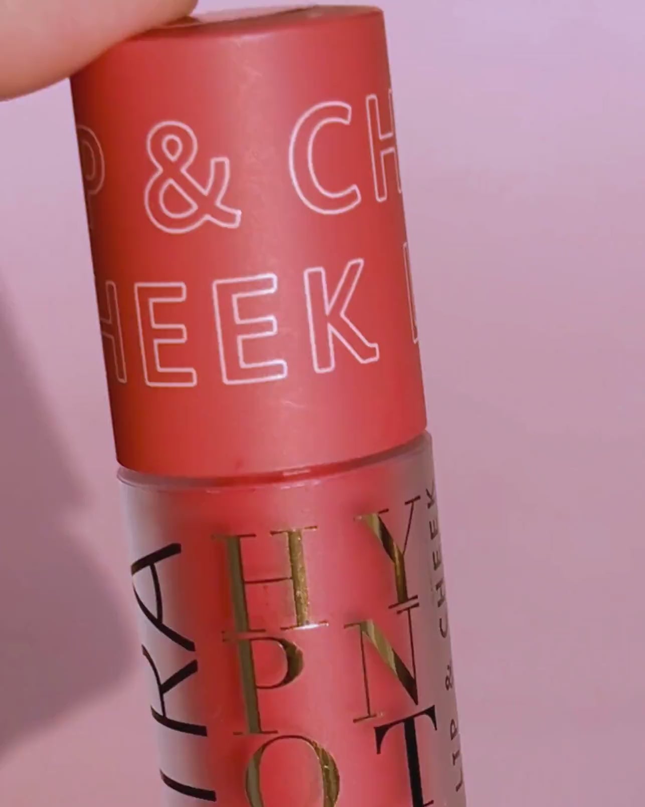 HYPNOTIZE LIQUID LIP & CHEEK - First Reaction Love - Astra Make-Up