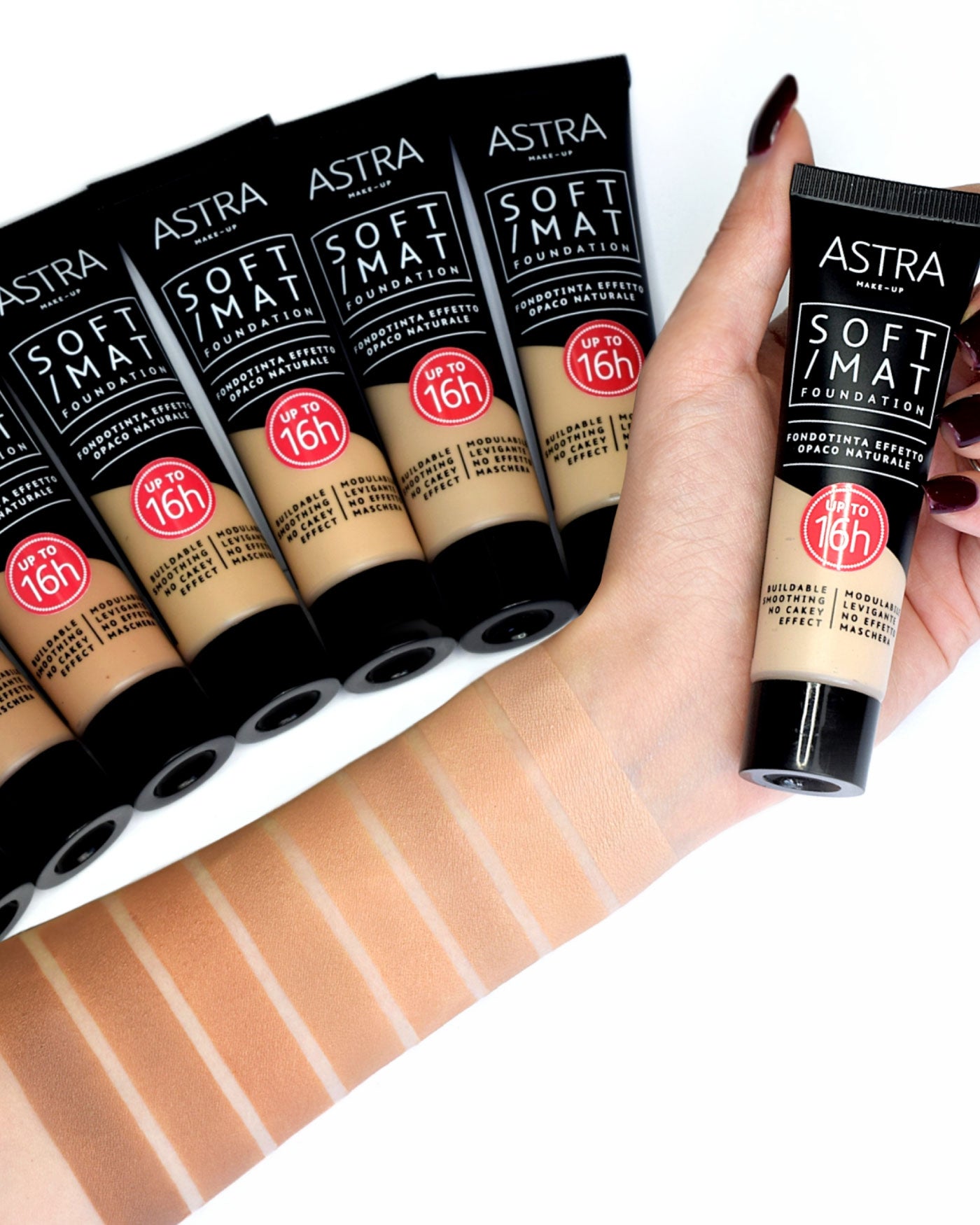 SOFT MAT FOUNDATION - All Products - Astra Make-Up