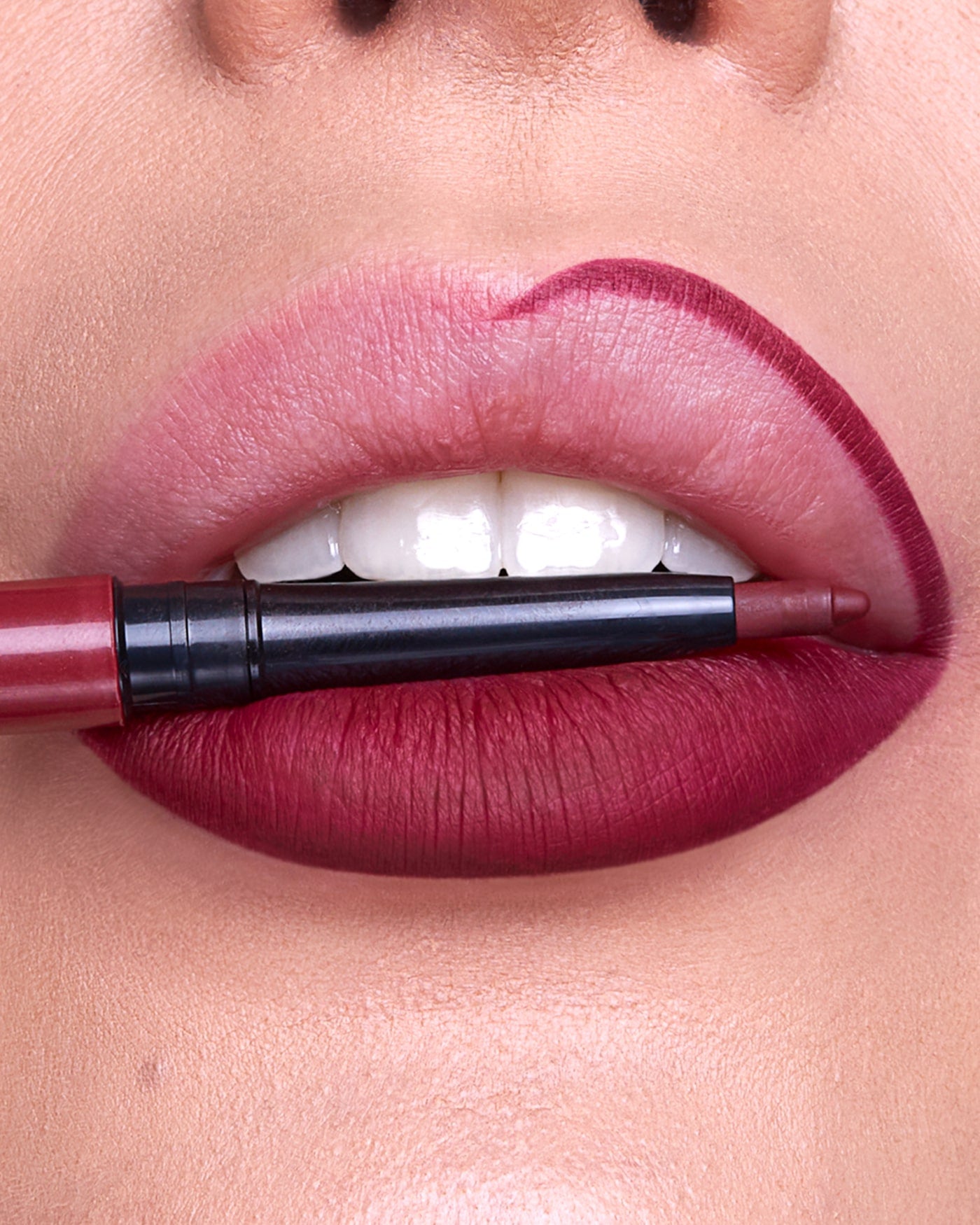 OUTLINE WATERPROOF LIP PENCIL - 08 - Royal Burgundy - Astra Make-Up