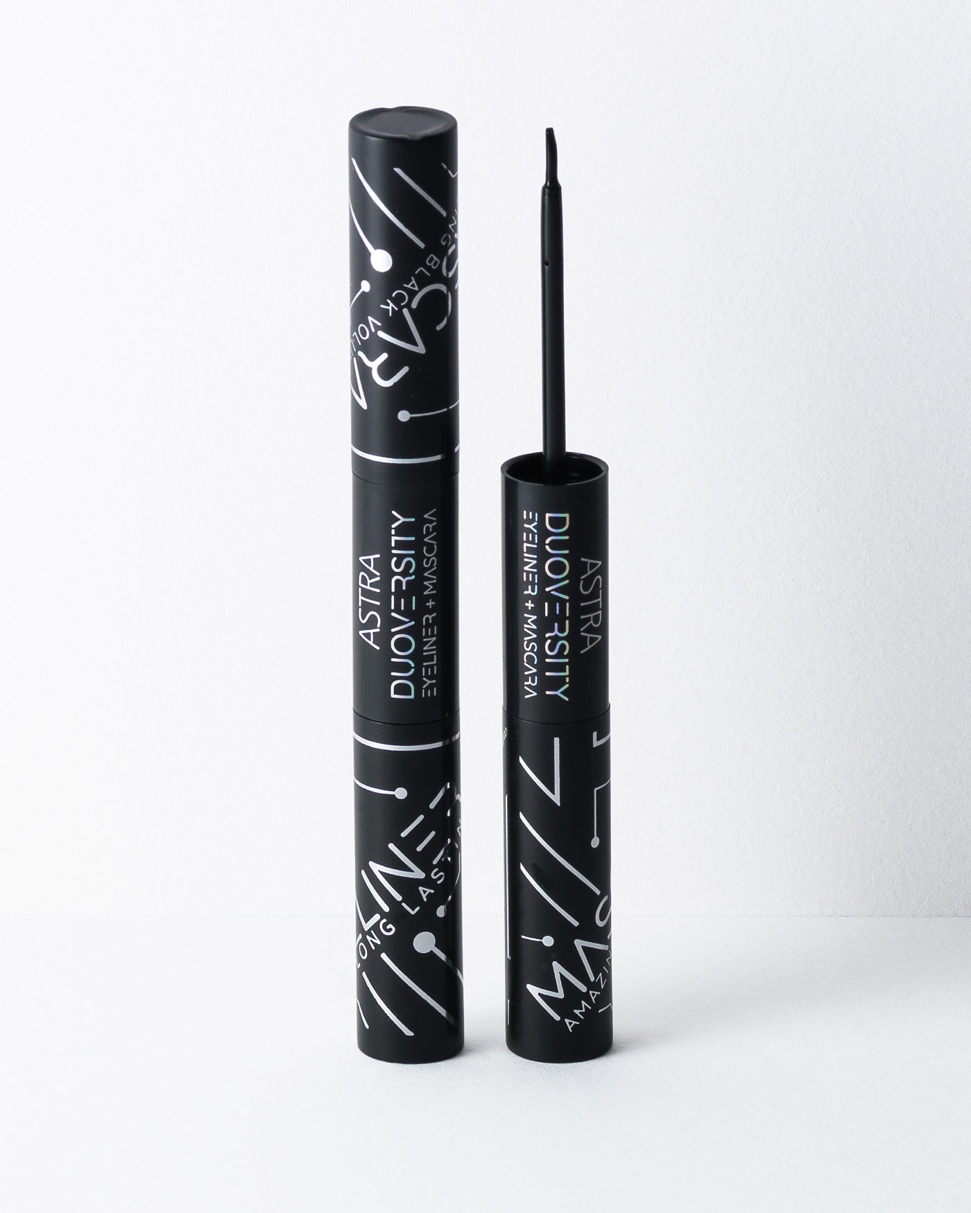 DUOVERSITY MASCARA + EYELINER - 07 - Black Mirror - Astra Make-Up